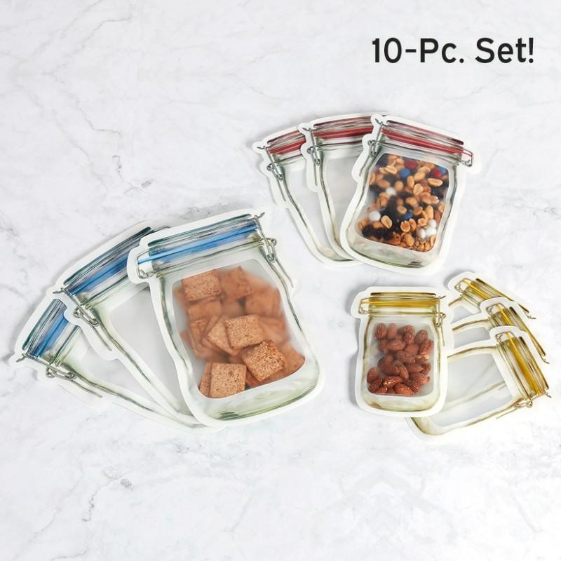 Appliances & Gadgets | 10-Pc. Resealable Snack Bag Appliances & Gadgets Appliances & Gadgets