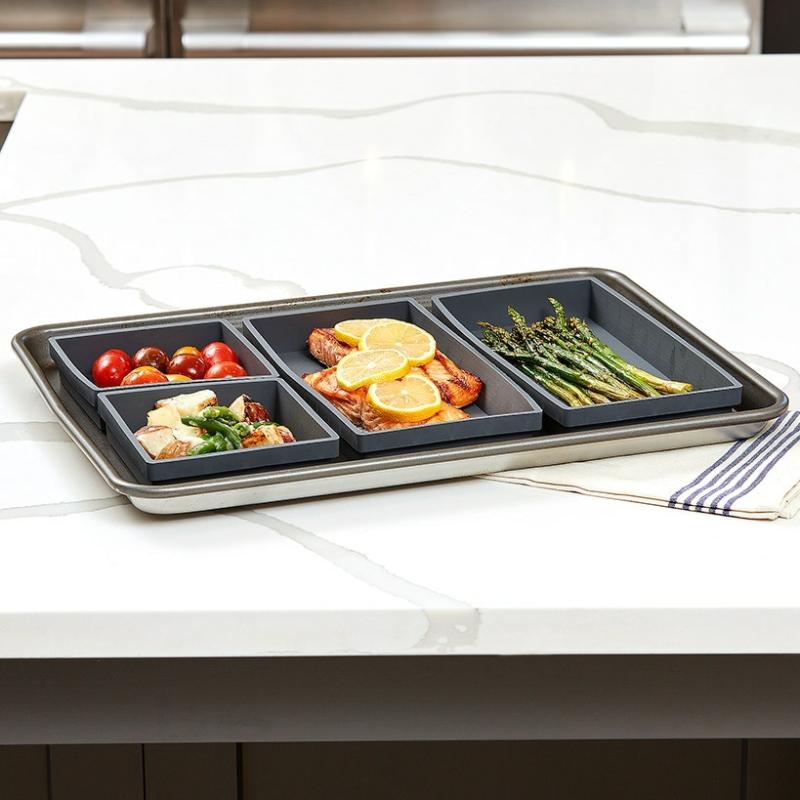 Appliances & Gadgets | Set Of 4 Silicone Sheet Pan Dividers Appliances & Gadgets Appliances & Gadgets