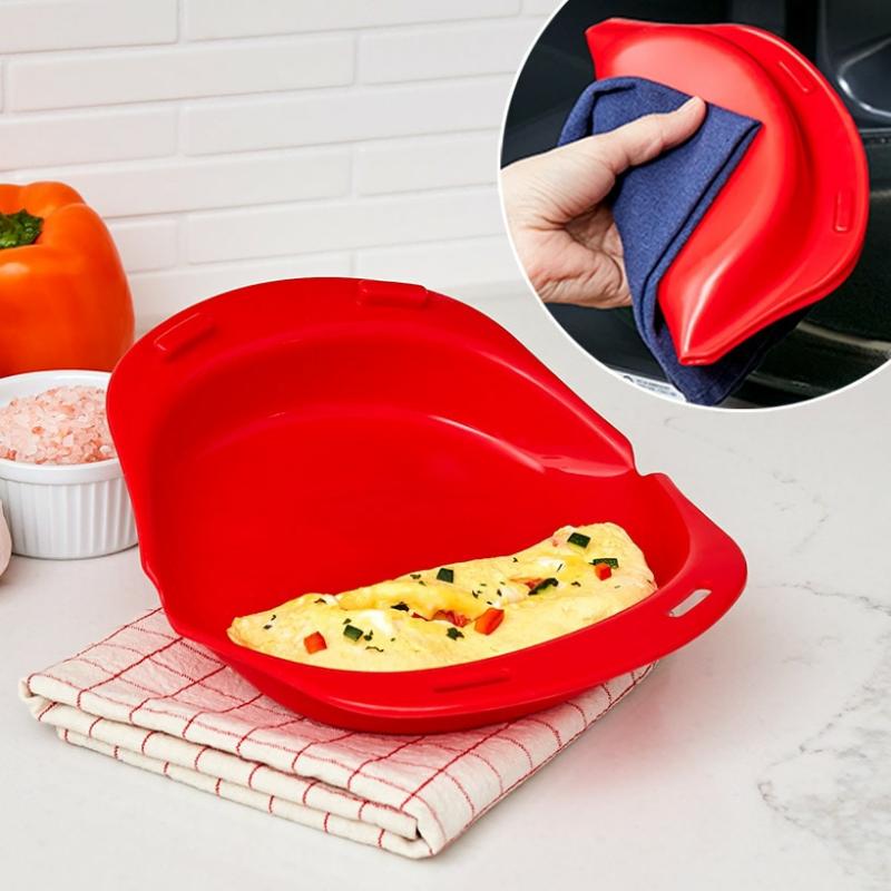 Appliances & Gadgets | Silicone Egg Omelet Maker Red Appliances & Gadgets Appliances & Gadgets