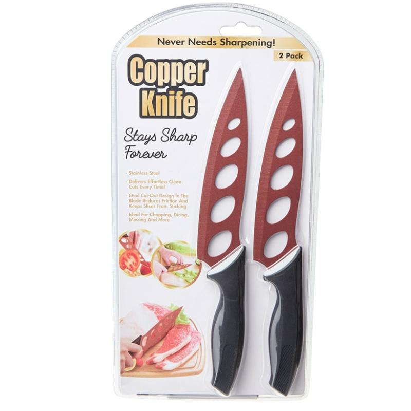 Baking & Cooking Supplies | 2-Pk. Sharp Forever Copper Knife Baking & Cooking Supplies Baking & Cooking Supplies