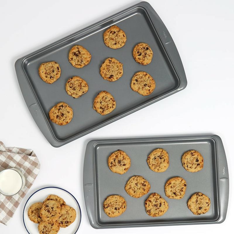 Baking & Cooking Supplies | Wilton Set Of 2 Non-Stick Cookie Sheets Baking & Cooking Supplies Baking & Cooking Supplies