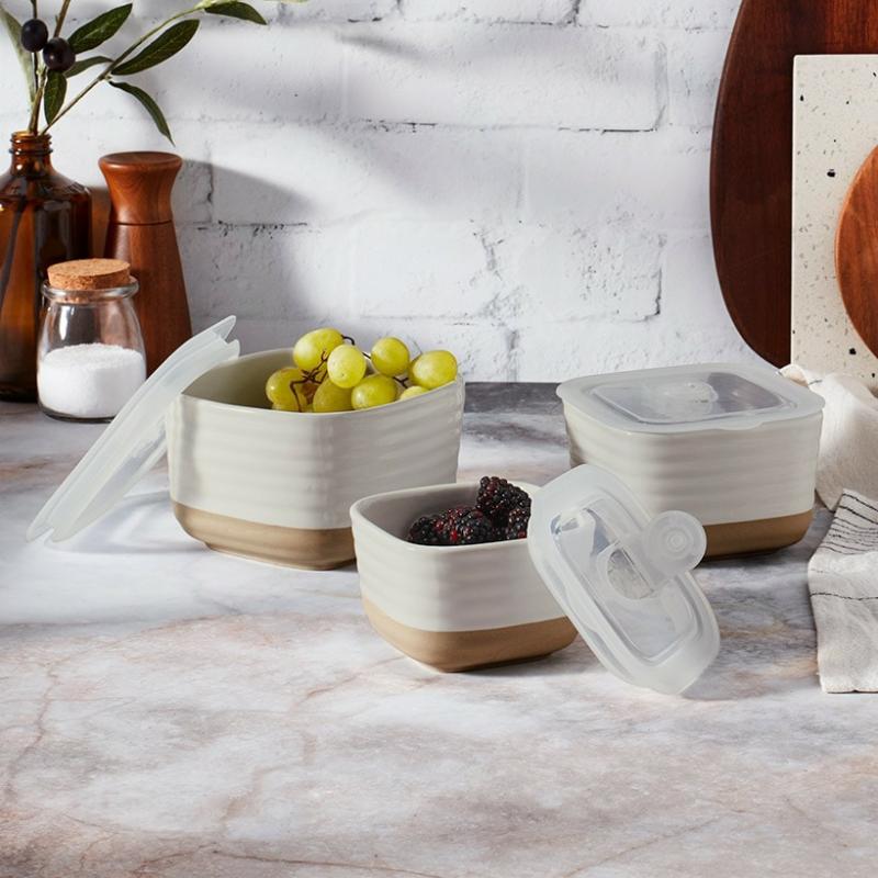 Bowls & Containers | 6-Pc. Food Storage Set Bowls & Containers Bowls & Containers