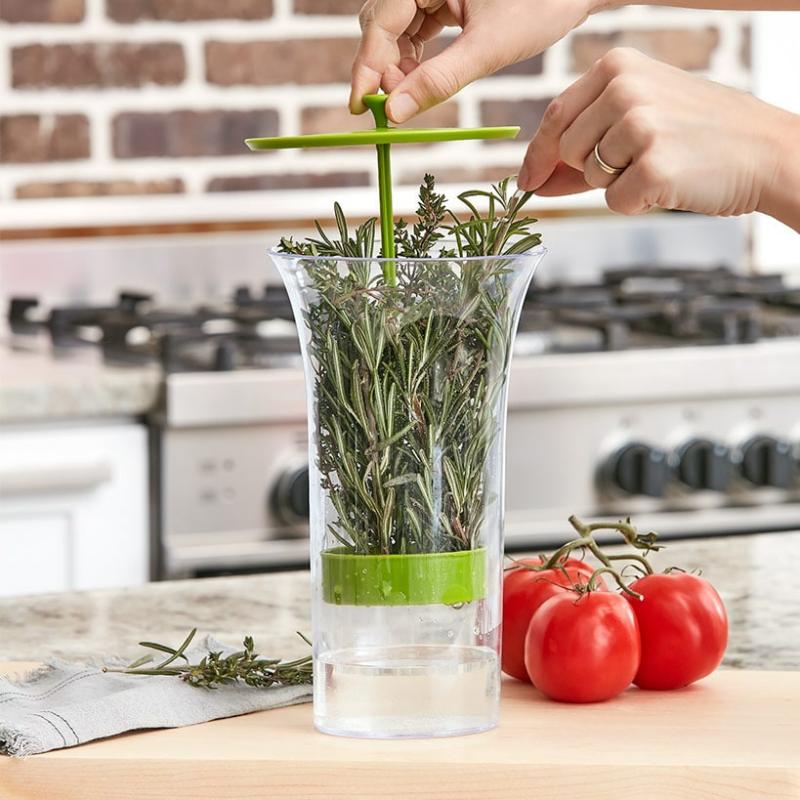 Bowls & Containers | Easy Pull Herb Saver Appliances & Gadgets Appliances & Gadgets