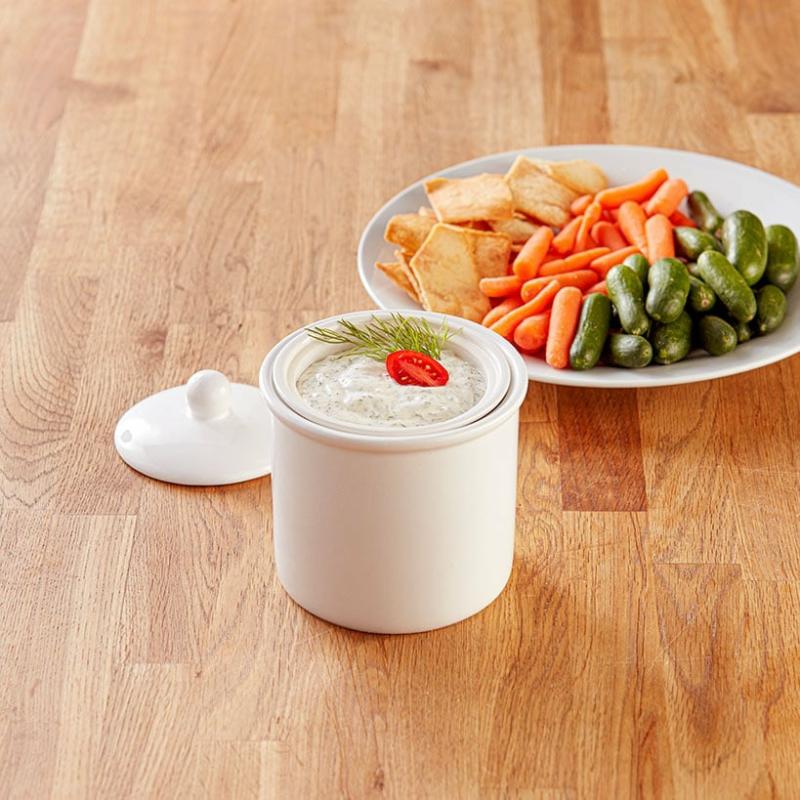 Dinnerware & Serveware | Cool Or Warm Dip Server With Lid Dinnerware & Serveware Dinnerware & Serveware