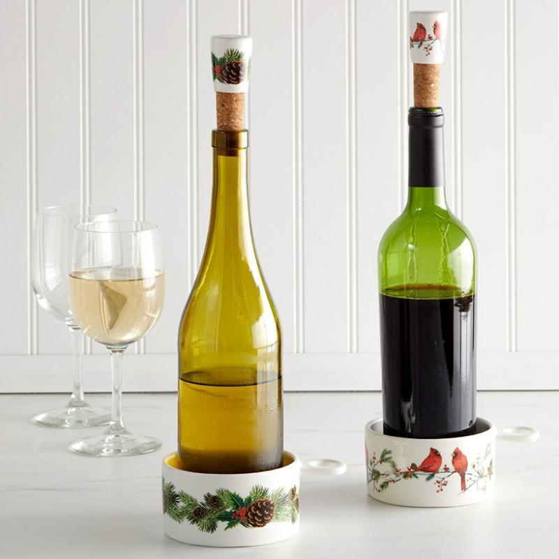 Dinnerware & Serveware | Wine Coaster With Stopper Sets Dinnerware & Serveware Dinnerware & Serveware