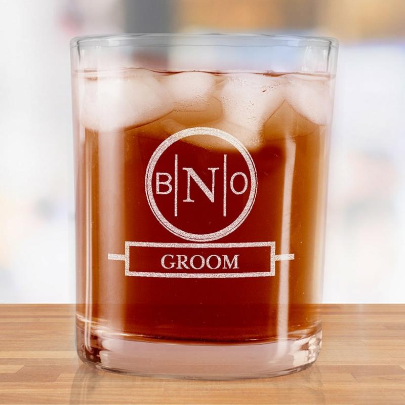 Drinkware | Personalized Bridal Party Rocks Glass Drinkware Drinkware