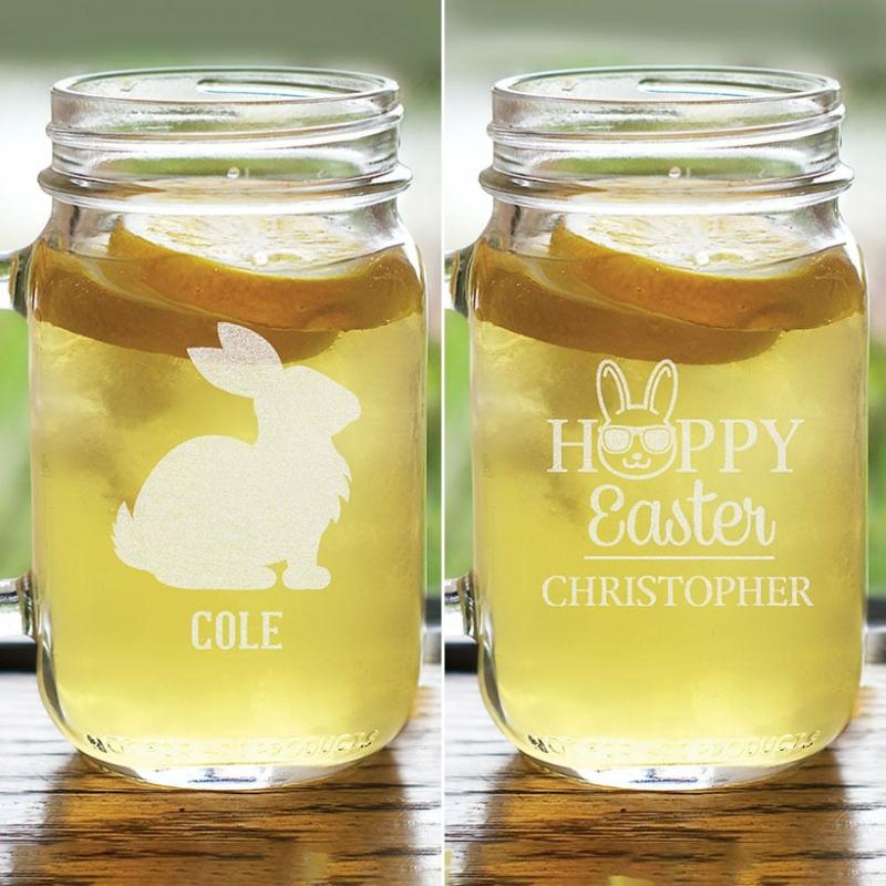 Drinkware | Personalized Easter Mason Jar Drinkware Drinkware