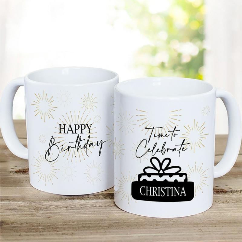 Drinkware | Personalized Happy Birthday Mug Drinkware Drinkware