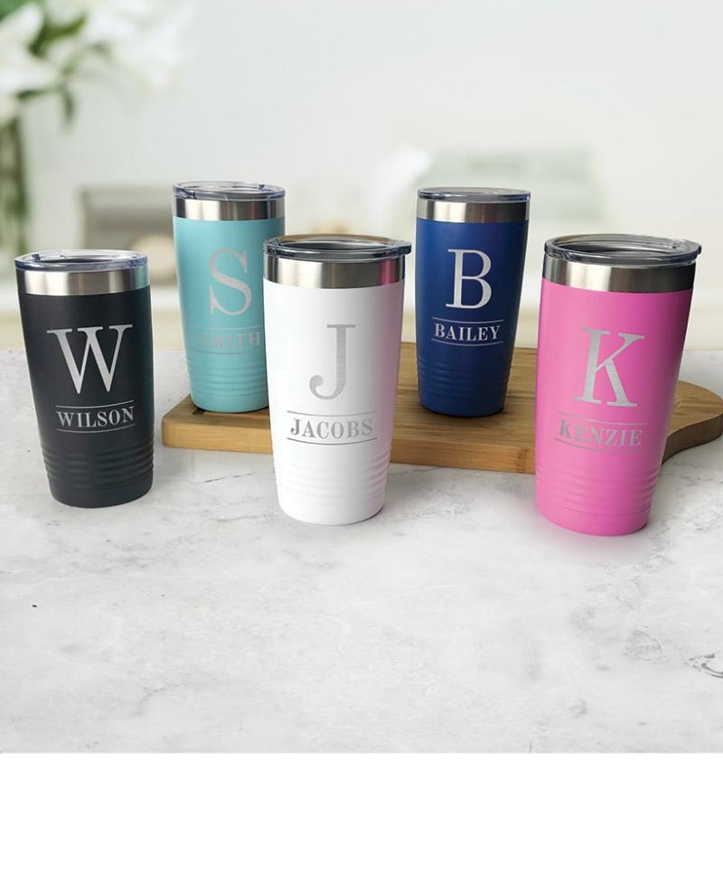 Drinkware | Personalized Stainless Steel Tumblers Drinkware Black