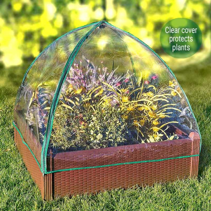 Gardening Solutions | Raised Garden Bed With Greenhouse Cover Garden & Outdoors Gardening Solutions