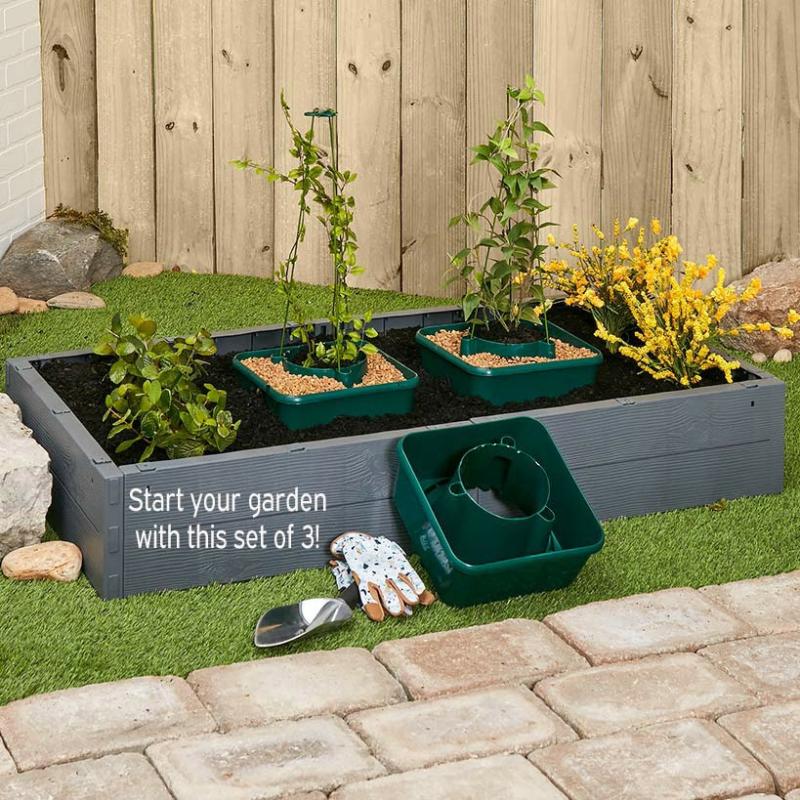 Gardening Solutions | Set Of 3 Starter Plant Boxes Garden & Outdoors Gardening Solutions