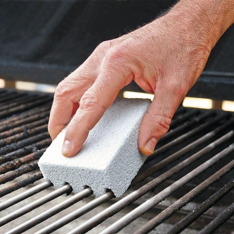 Outdoor Bbq & Grill | Set Of 2 Magic-Stone Grill Cleaners Kitchen & Dining Outdoor Bbq & Grill