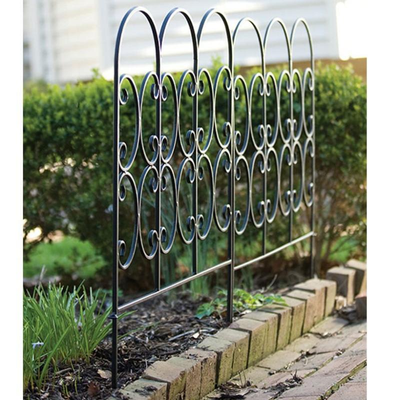 Outdoor Decor | 4-Pc. Triple Arch Garden Edge Garden & Outdoors Outdoor Decor