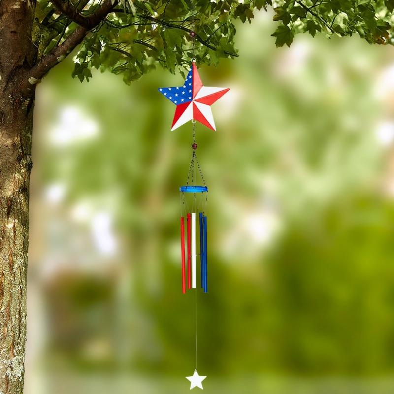 Outdoor Decor | Americana Windchime Garden & Outdoors Outdoor Decor