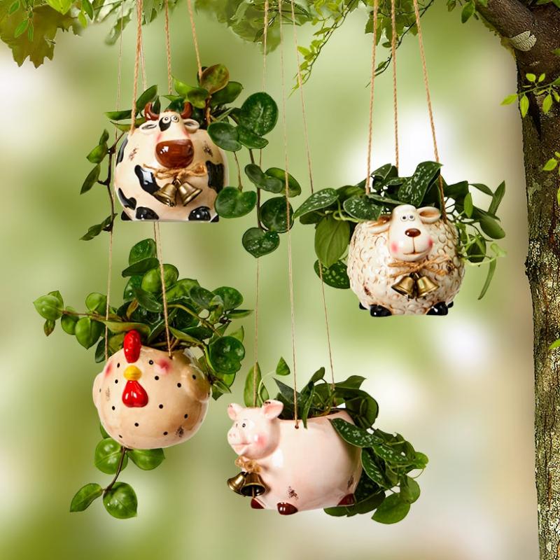 Outdoor Decor | Farm Animal Planters Garden & Outdoors Outdoor Decor