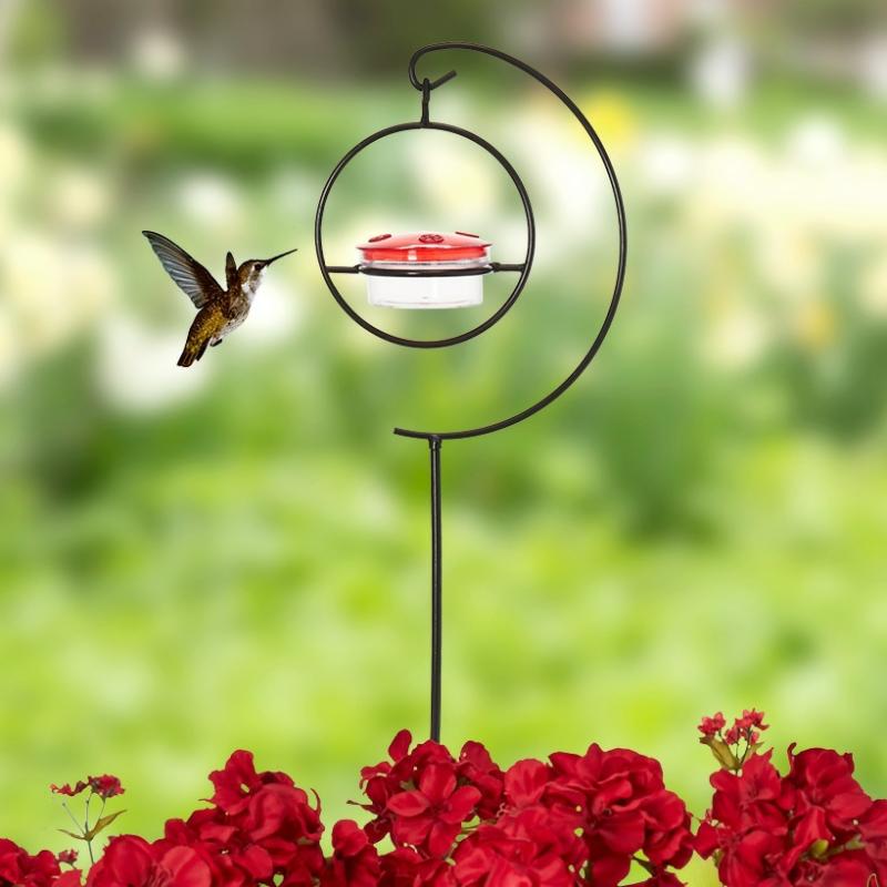 Outdoor Decor | Hummingbird Feeder Garden Stake Garden & Outdoors Garden Accents