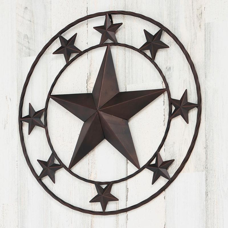 Outdoor Decor | Outdoor Metal Rustic Star Wall Art Garden & Outdoors Garden Accents