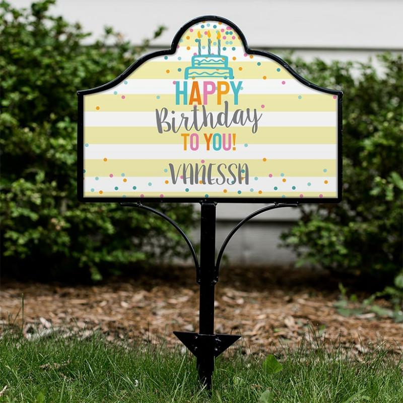 Outdoor Decor | Personalized Magnet Yard Sign Garden & Outdoors Outdoor Decor