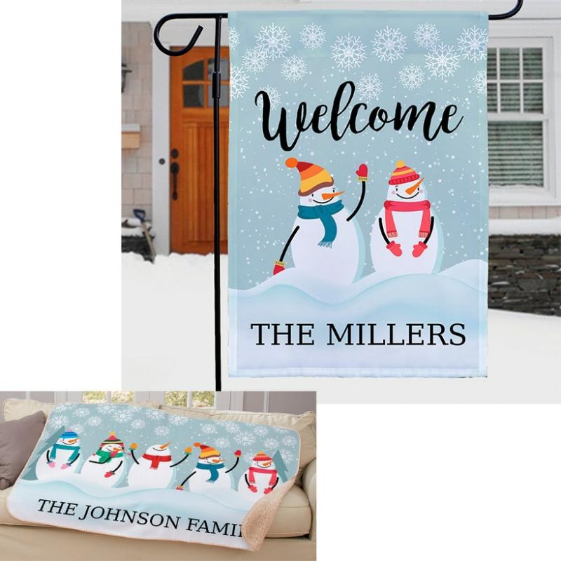 Outdoor Decor | Personalized Snowman Collection Garden & Outdoors Outdoor Decor