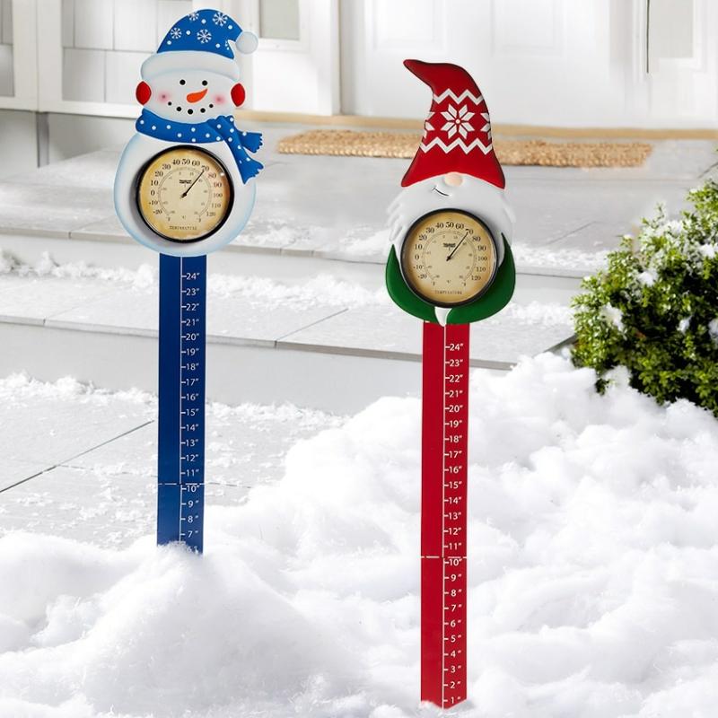 Outdoor Decor | Snow Gauge & Thermometers Garden & Outdoors Garden Accents