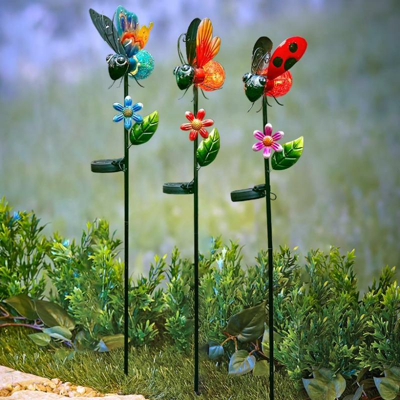 Outdoor Decor | Solar Insect Stake Garden & Outdoors Garden Accents