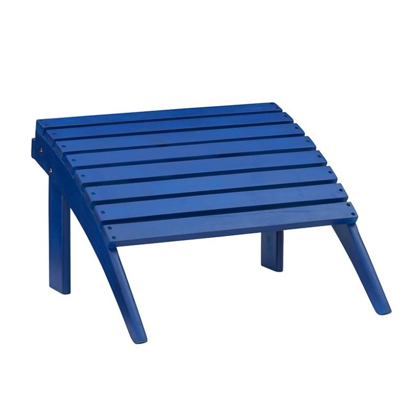 Outdoor Furniture | Adirondack Ottomans Garden & Outdoors Blue