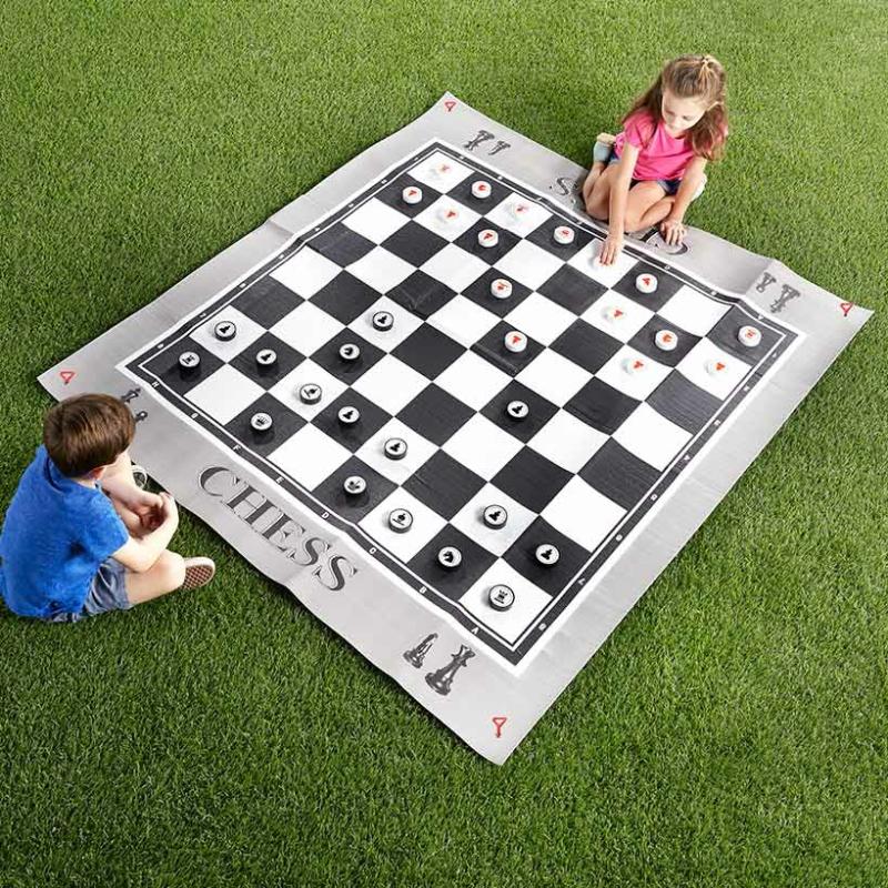 Outdoor & Water Fun | Jumbo Outdoor Chess/Checkers Garden & Outdoors Outdoor & Water Fun