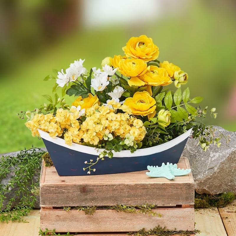 Planters & Gardening | Boat Planter Garden & Outdoors Planters & Gardening