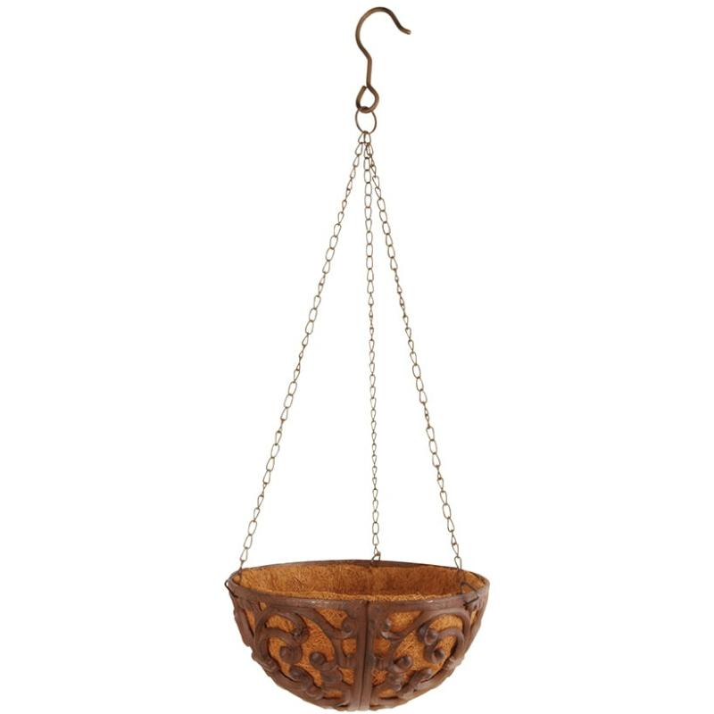 Planters & Gardening | Cast Iron Hanging Planter Garden & Outdoors Planters & Gardening