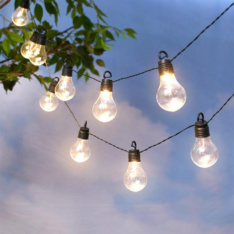 Solar & Outdoor Lighting | French Bistro String Lights Garden & Outdoors Solar & Outdoor Lighting