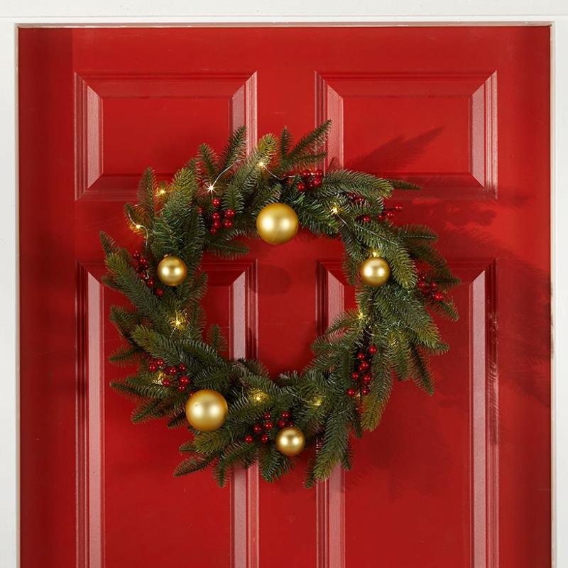 Solar & Outdoor Lighting | Outdoor Lighted Wreath Garden & Outdoors Solar & Outdoor Lighting