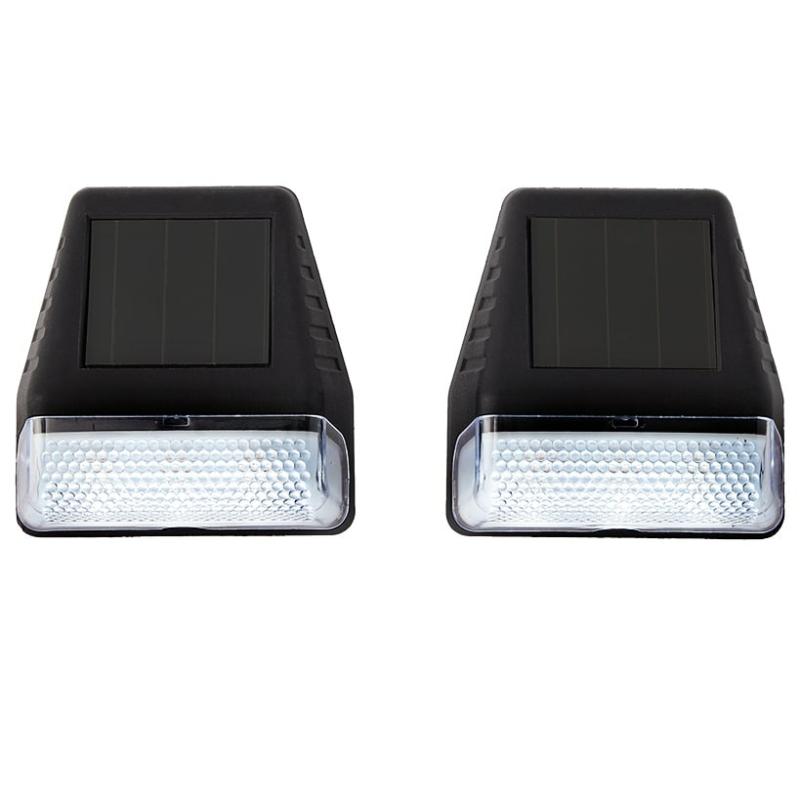 Solar & Outdoor Lighting | Set Of 2 Solar Step Lights Garden & Outdoors Solar & Outdoor Lighting