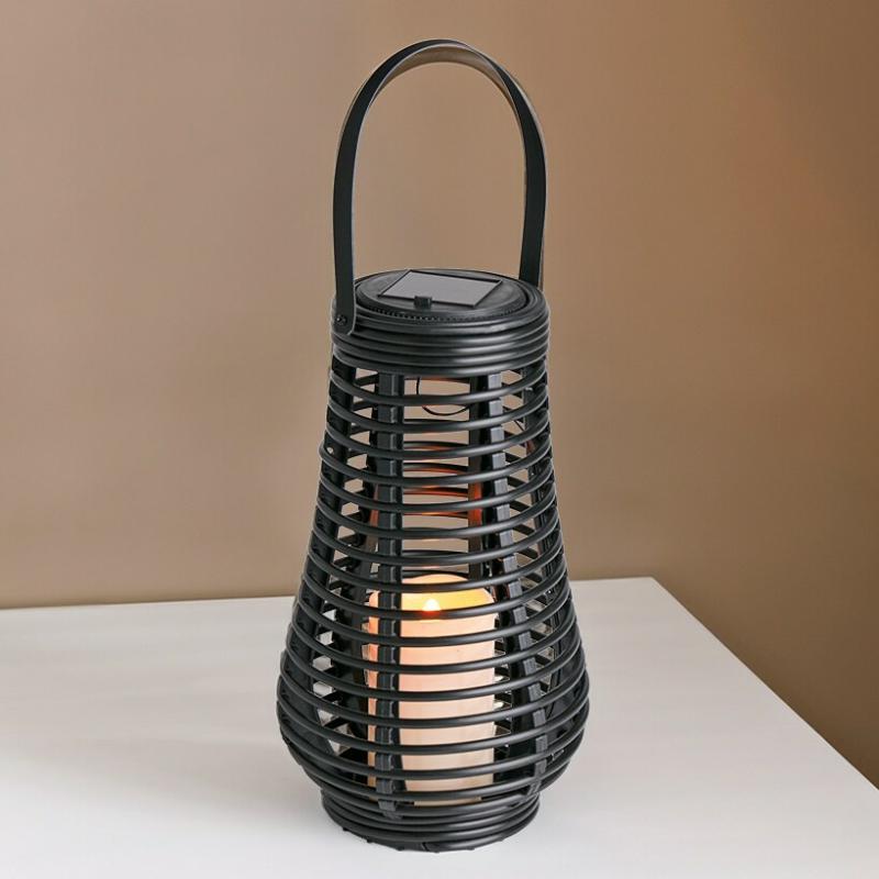 Solar & Outdoor Lighting | Solar Flickering Lantern Garden & Outdoors Solar & Outdoor Lighting