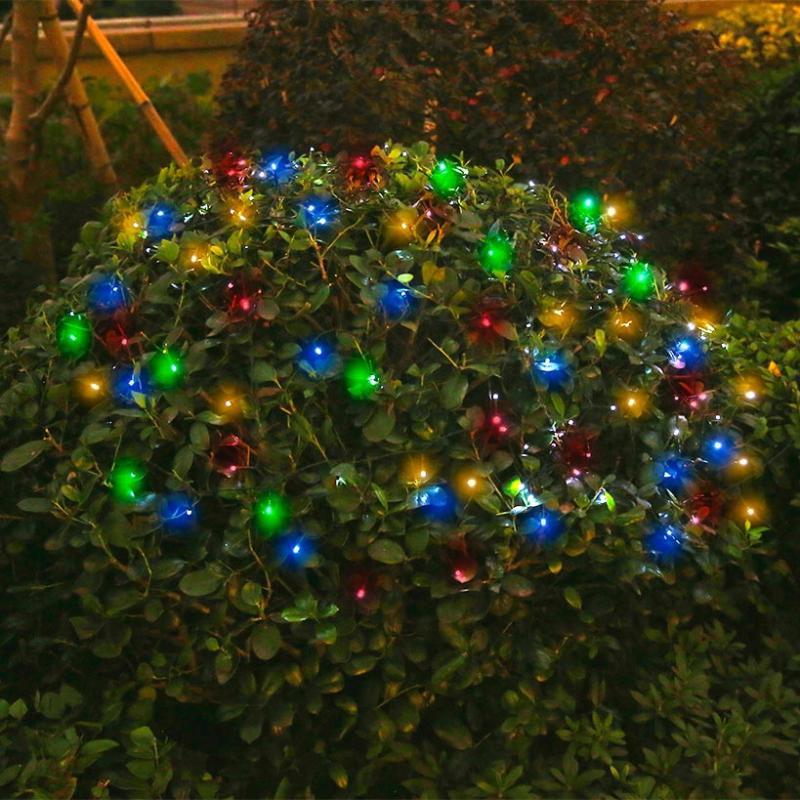 Solar & Outdoor Lighting | Solar Powered Multi Color String Light Garden & Outdoors Solar & Outdoor Lighting