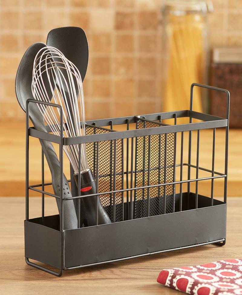 Storage & Organization | Countertop Wrap And Kitchen Utensil Holders Kitchen & Dining Black