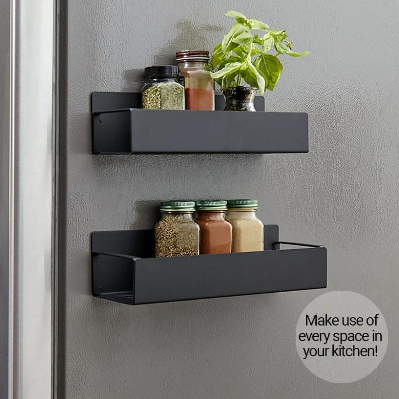 Storage & Organization | Set Of 2 Magnetic Spice Racks Kitchen & Dining Storage & Organization