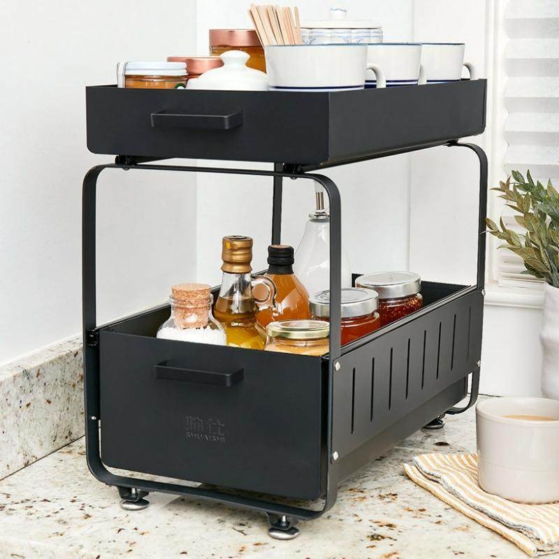 Storage & Organization | Tier Storage Drawer Rack Kitchen & Dining Storage & Organization