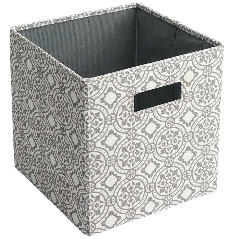 Storage & Organization | Whitmor Patterned Storage Cube Kitchen & Dining Storage & Organization