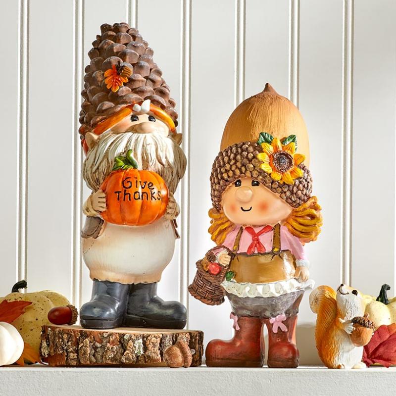 Outdoor Decor | Petunia Or Gnorme Fall Gnomes Garden & Outdoors Garden Accents