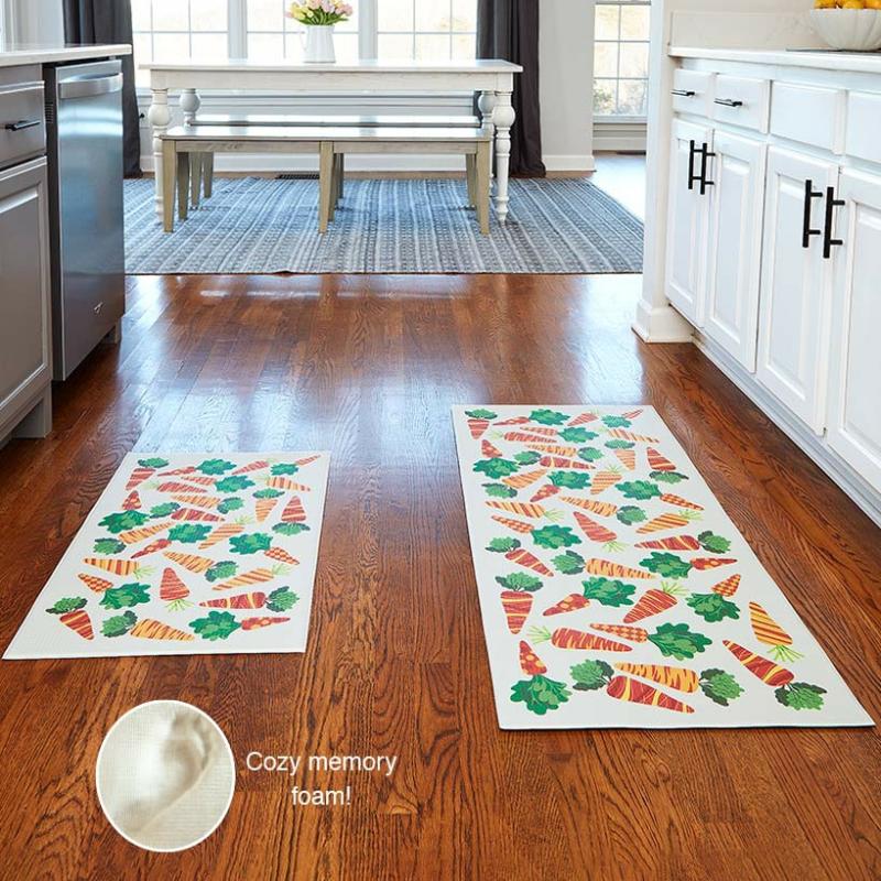 Kitchen & Table Linens | Carrots Kitchen Accent Or Runner Rug Kitchen & Dining Kitchen & Table Linens