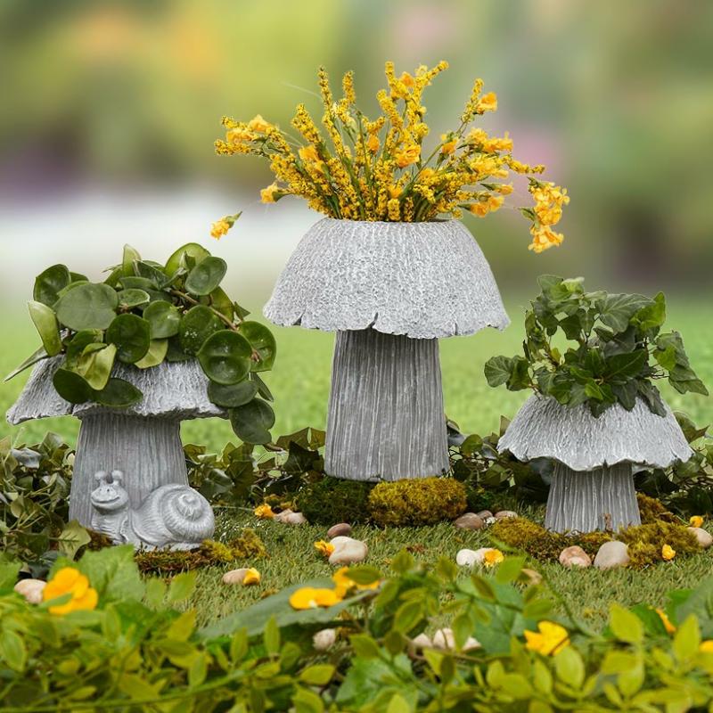 Planters & Gardening | Mushroom Planters Garden & Outdoors Outdoor Decor