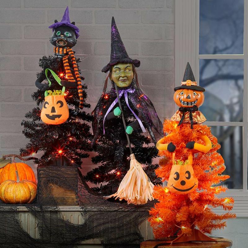 Outdoor Decor | Lighted Halloween Character Trees Garden & Outdoors Outdoor Decor