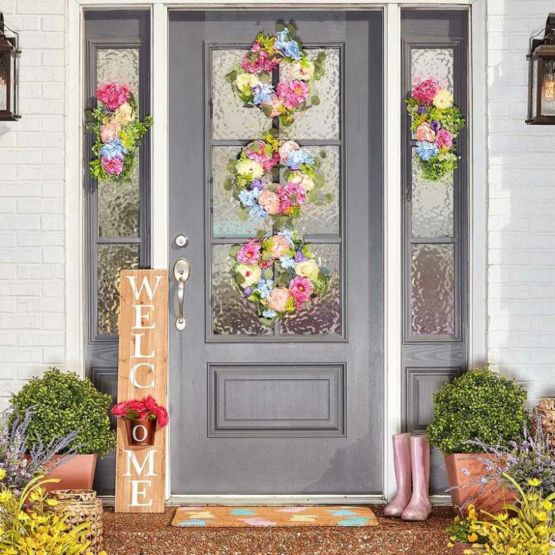 Outdoor Decor | Welcome Spring Front Porch Decor Garden & Outdoors Outdoor Decor